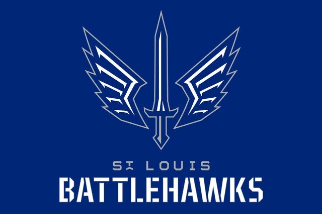 st louis battlehawks logo